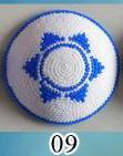 Load image into Gallery viewer, Jewish Kippah Jewish Dome Kippa Juif Cipa Jerusalem Israel Jewish Little Hat Clothing Headdress Toque Cap Handmade Kipa Kipot