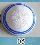 Load image into Gallery viewer, Jewish Kippah Jewish Dome Kippa Juif Cipa Jerusalem Israel Jewish Little Hat Clothing Headdress Toque Cap Handmade Kipa Kipot