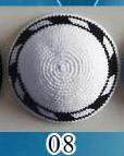 Load image into Gallery viewer, Jewish Kippah Jewish Dome Kippa Juif Cipa Jerusalem Israel Jewish Little Hat Clothing Headdress Toque Cap Handmade Kipa Kipot