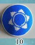 Load image into Gallery viewer, Jewish Kippah Jewish Dome Kippa Juif Cipa Jerusalem Israel Jewish Little Hat Clothing Headdress Toque Cap Handmade Kipa Kipot