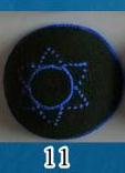 Load image into Gallery viewer, Jewish Kippah Jewish Dome Kippa Juif Cipa Jerusalem Israel Jewish Little Hat Clothing Headdress Toque Cap Handmade Kipa Kipot