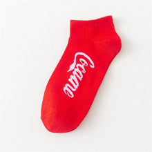 Load image into Gallery viewer, Men Socks Alphabet Cotton Street Hip Hop Short Socks Casual Solid Color Military Hemp Personality Socks Men Women Cotton Socks