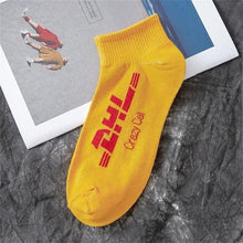 Load image into Gallery viewer, Men Socks Alphabet Cotton Street Hip Hop Short Socks Casual Solid Color Military Hemp Personality Socks Men Women Cotton Socks