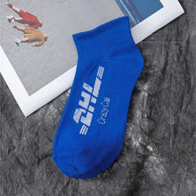 Load image into Gallery viewer, Men Socks Alphabet Cotton Street Hip Hop Short Socks Casual Solid Color Military Hemp Personality Socks Men Women Cotton Socks