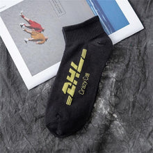 Load image into Gallery viewer, Men Socks Alphabet Cotton Street Hip Hop Short Socks Casual Solid Color Military Hemp Personality Socks Men Women Cotton Socks
