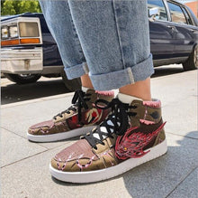 Load image into Gallery viewer, Anime Naruto Canvas Shoes Sasuke Men Vulcanized Shoes Kakashi Sneakers Gaara  Madara Pain Cosplay School  Outdoor Travel Shoes

