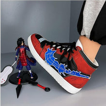 Load image into Gallery viewer, Anime Naruto Canvas Shoes Sasuke Men Vulcanized Shoes Kakashi Sneakers Gaara  Madara Pain Cosplay School  Outdoor Travel Shoes
