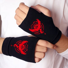 Load image into Gallery viewer, Anime Pokemon Go Team Sign Knitting Gloves Cotton Warm Half Finger Wrist Mittens
