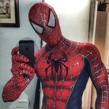 Load image into Gallery viewer, Raimi Spiderman Costume Spandex 3D Print Halloween Spiderman Cosplay Bodysuit Superhero Costume Zentai Suit
